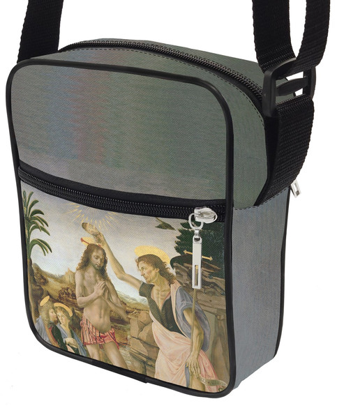 Torba Listonoszka Chrzest Chrystusa Leonardo da Vinci