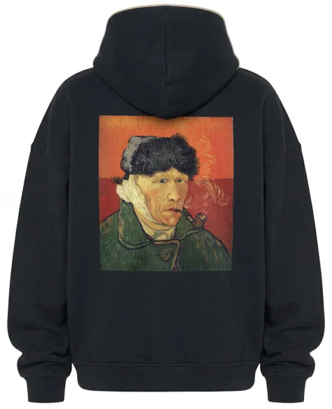 Bluza oversize Autoportret z zabandażowanym uchem Vincent Van Gogh