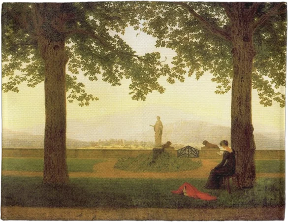 Podkładka na stół Taras ogrodowy Caspar David Friedrich