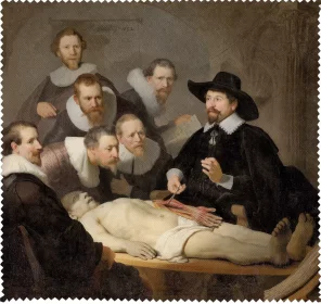 Ściereczka do okularów Lekcja anatomii doktora Tulpa Rembrandt