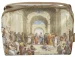 Kosmetyczka kuferek Szkoła Ateńska Rafael Santi