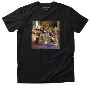 Koszulka z naszywką Melancholia Jacek Malczewski