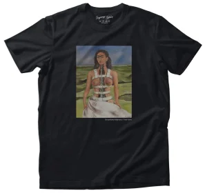Koszulka z nadrukiem Strzaskana kolumna Frida Kahlo