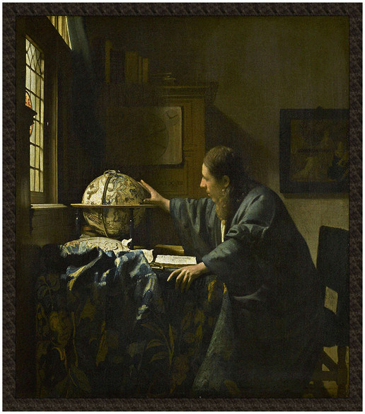 Naszywka Astronom Jan Vermeer