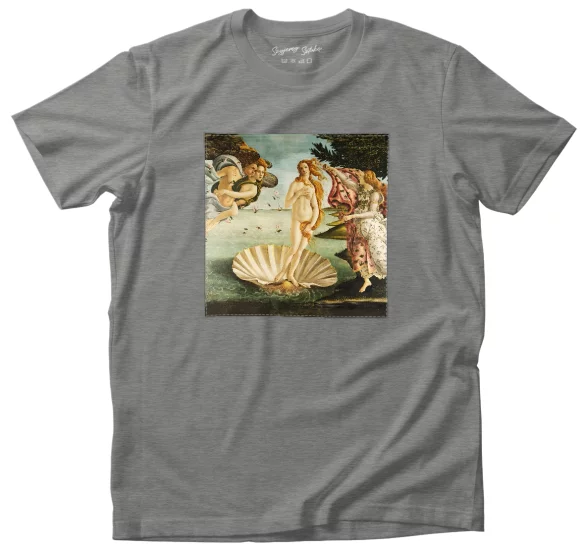 Koszulka z naszywką Narodziny Wenus Sandro Botticelli
