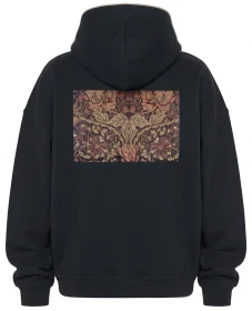 Bluza oversize Tkanina z wiciokrzewem William Morris