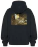 Bluza oversize Rodzina sów, innych ptaków i kota Jan van Kessel (starszy)