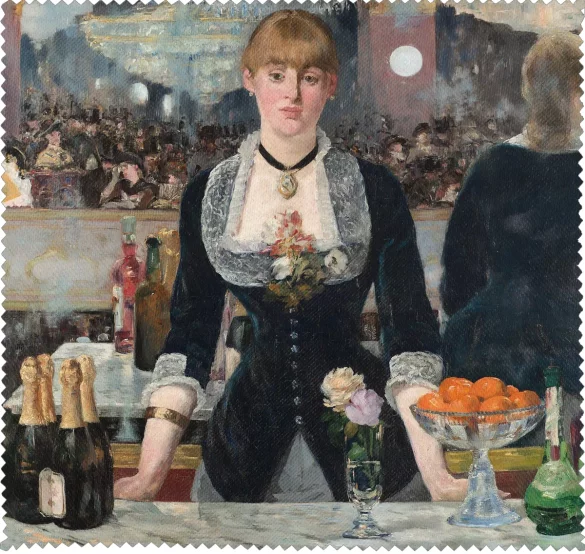 Ściereczka do okularów Bar w Folies-Bergère Édouard Manet