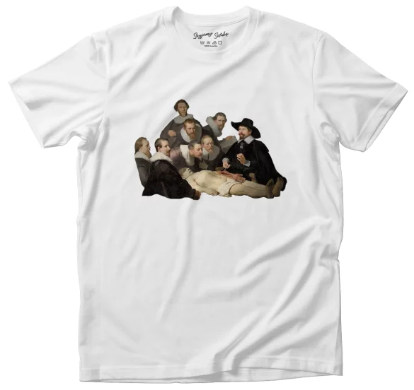 Koszulka Lekcja anatomii doktora Tulpa Rembrandt