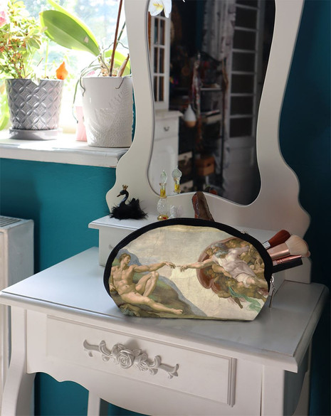 Kosmetyczka Stworzenie Adama  Michał Anioł