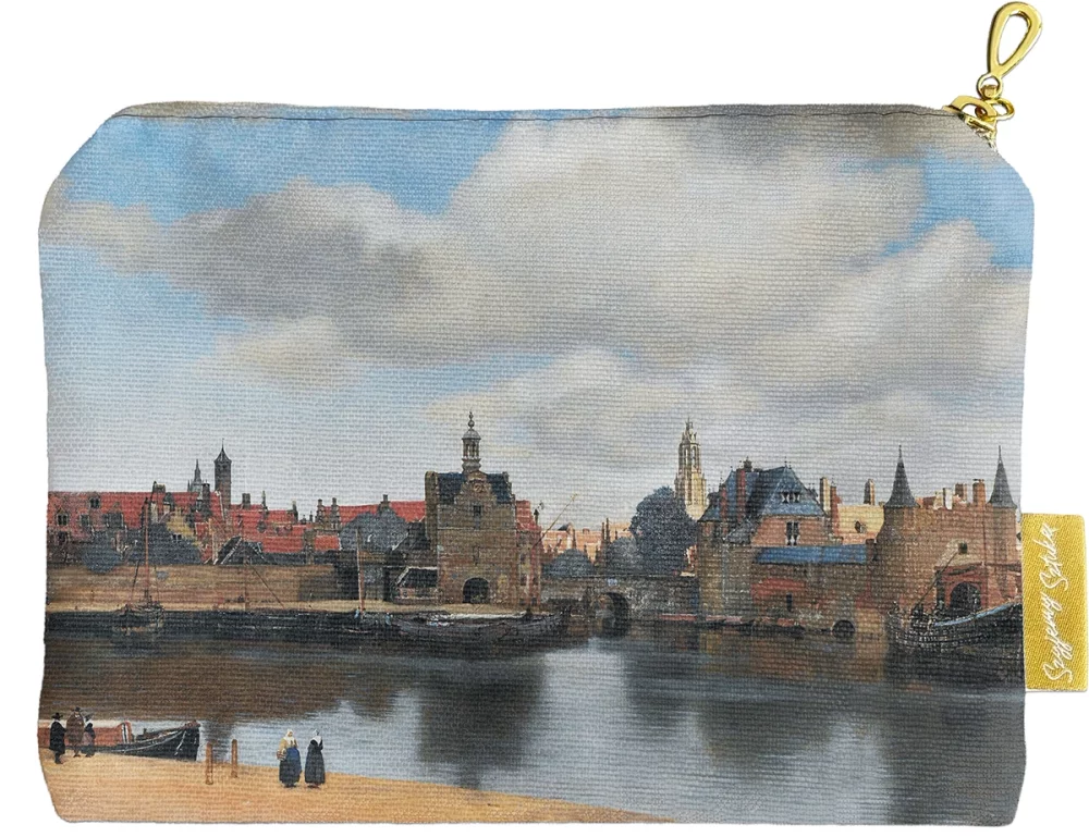 Kosmetyczka mini Widok Delf Jan Vermeer