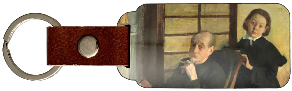 Brelok Henri Degas i jego siostrzenica Lucie Degas Edgar Degas