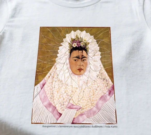 Koszulka z nadrukiem Diego w moich myślach Frida Kahlo