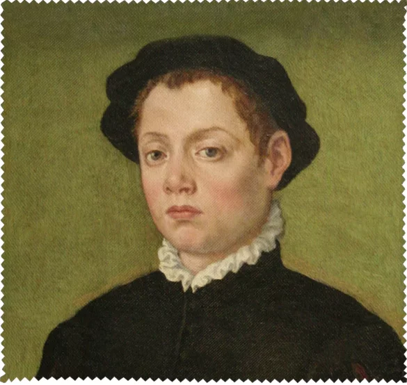 Ściereczka do okularów Młody człowiek Sofonisba Anguissola