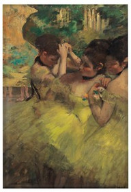 Magnes Żółte tancerki (ze skrzydłami) Edgar Degas