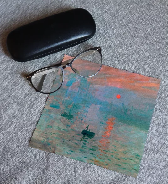 Ściereczka do okularów Impresja, wschód słońca Claude Monet