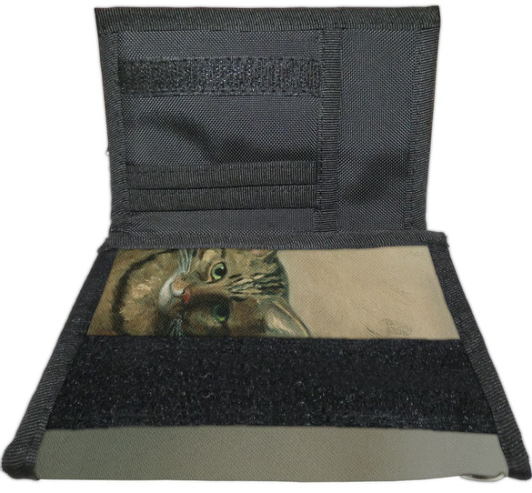 Portfel Studium głowy kota tabby Louis Wain