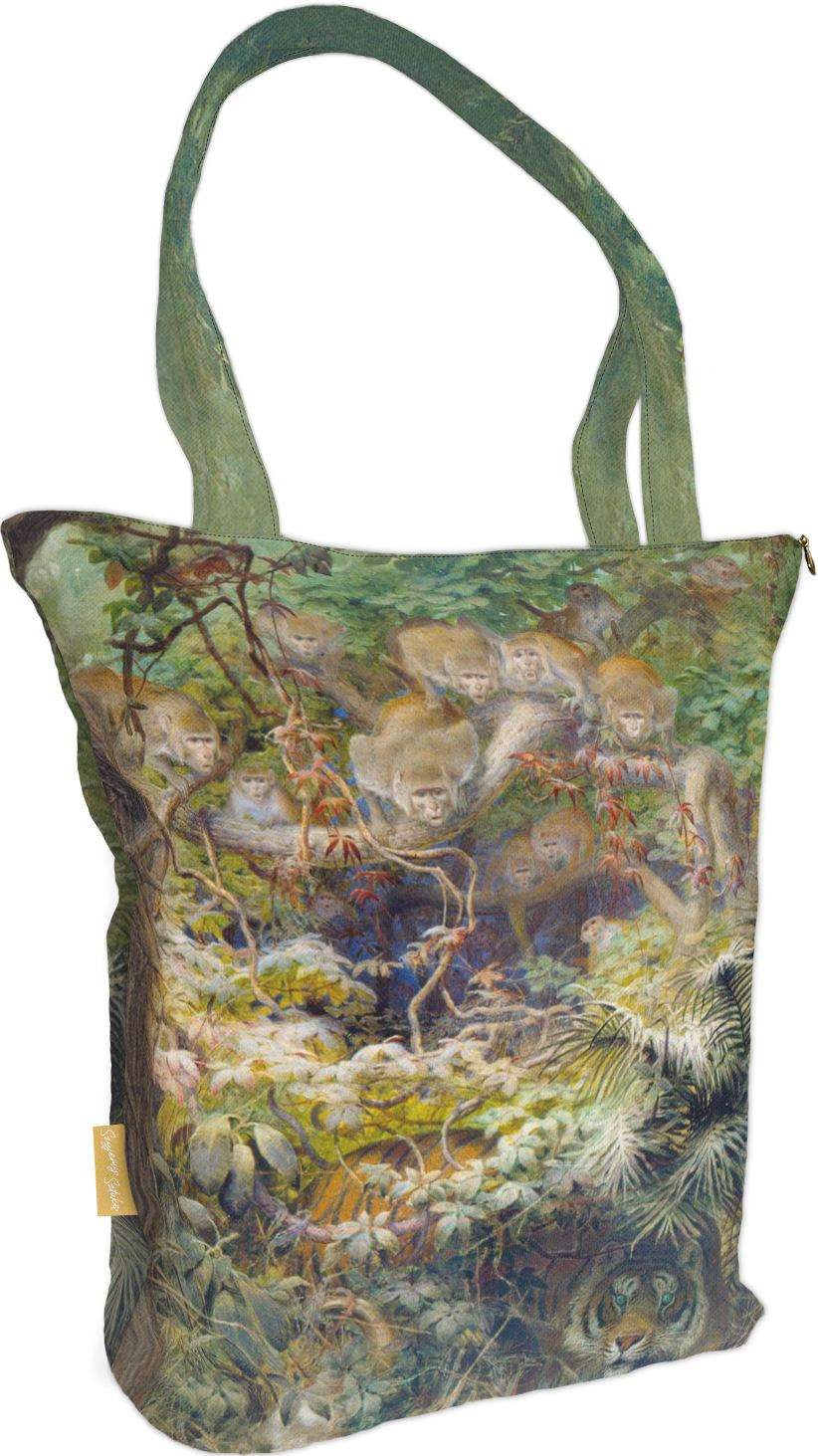 Torba na ramię shopper Row in the Jungle Joseph Wolf