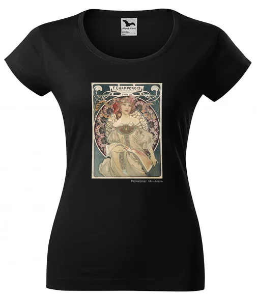 Bluzka damska Rozmarzenie Alfons Mucha