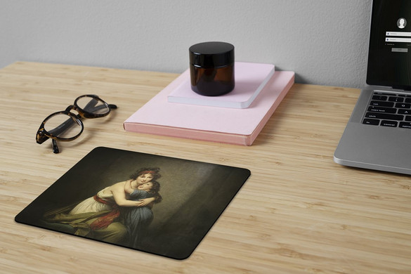 Podkładka Autoportret z córką Élisabeth Vigée-Lebrun 24x19cm