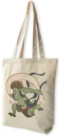 Torba bawełniana Bóg Wiatru Ogata Korin