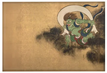 Magnes Bóg Wiatru Ogata Korin