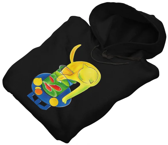 Bluza Kot ze złotą rybką Henri Matisse