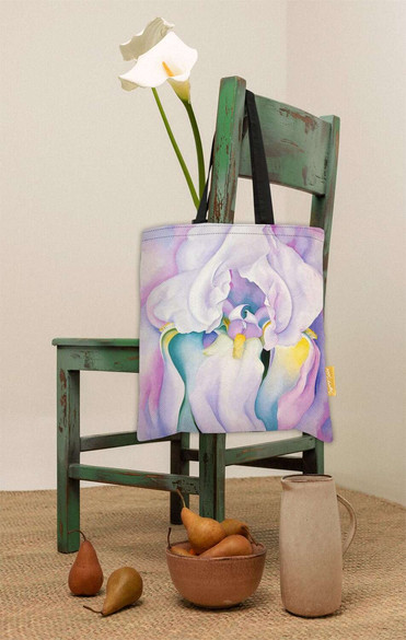 Torba na ramię Biały irys Georgia O’Keeffe