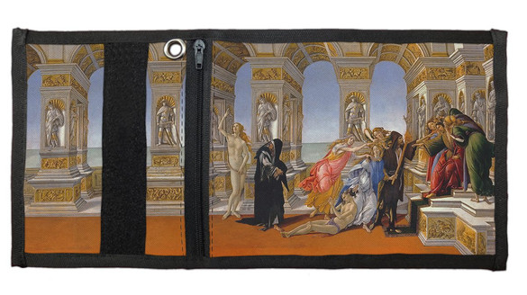 Portfel Oszczerstwo według Apellesa Sandro Botticelli