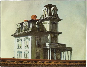 Podkładka na stół Dom przy torach kolejowych Edward Hopper