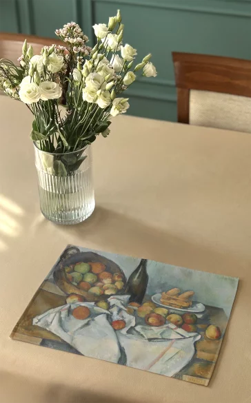 Podkładka na stół Kosz jabłek Paul Cezanne