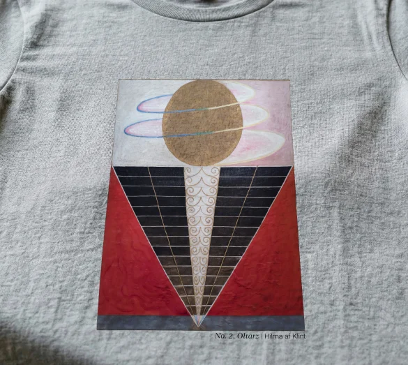Koszulka z nadrukiem No. 2, Ołtarz Hilma af Klint