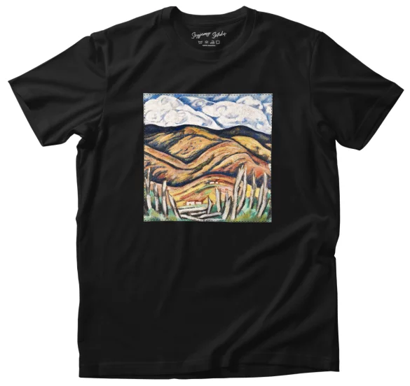 Koszulka z naszywką Ostatni z Nowej Anglii — początek Nowego Meksyku Marsden Hartley