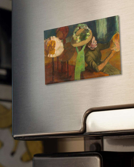 Magnes Sklep z kapeluszami Edgar Degas