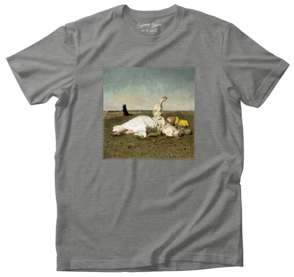 Koszulka z naszywką Babie lato Józef Chełmoński