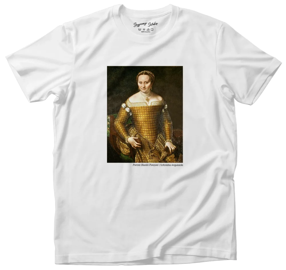 Koszulka z nadrukiem Portret Bianki Ponzoni Sofonisba Anguissola