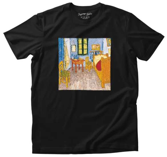 Koszulka z naszywką Pokój van Gogha w Arles (III) Vincent Van Gogh