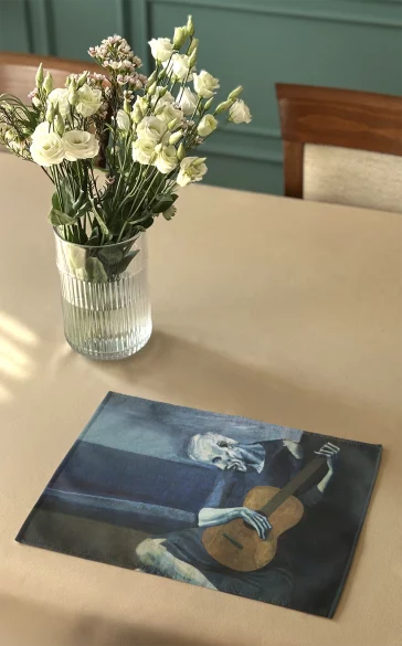 Podkładka na stół Stary gitarzysta Pablo Picasso
