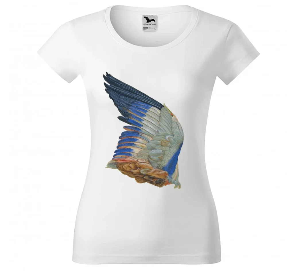 Bluzka damska Skrzydło niebieskiego walca, Kopia oryginału Albrechta Durera Hans Hoffmann