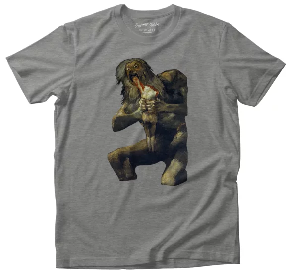 Koszulka Saturn pożerający własne dzieci Francisco Goya