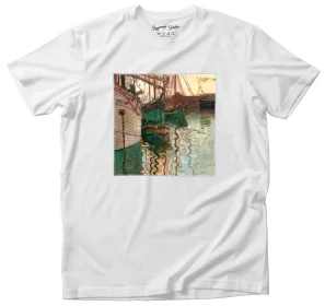 Koszulka z naszywką Port w Trieście Egon Schiele