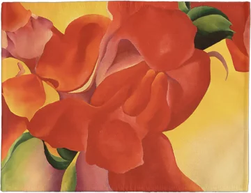 Podkładka na stół czerwona kanna Georgia O’Keeffe