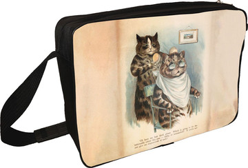 Torba na ramię Koty Louisa Waina Louis Wain