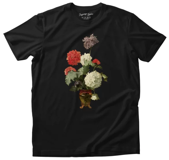 Koszulka Peonie (maki) Anna Bilińska-Bohdanowiczowa