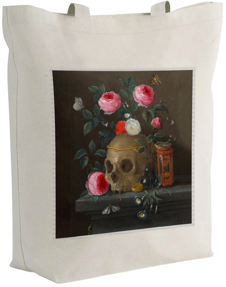 Torba z naszywką Vanitas martwa natura Jan van Kessel (starszy) 