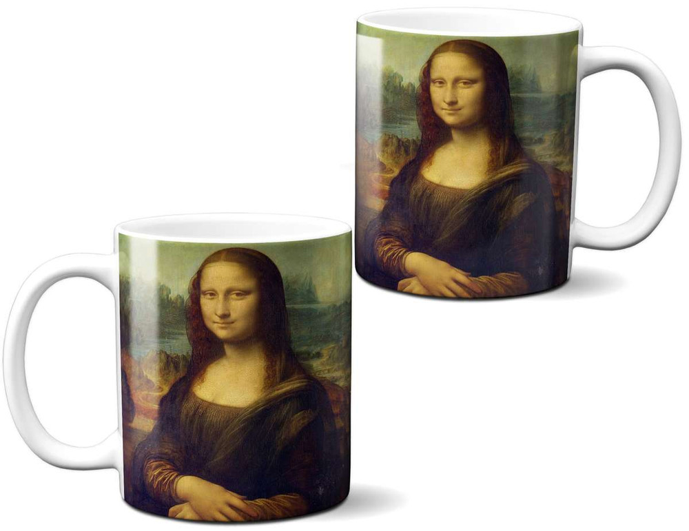 Kubek Mona Lisa Leonardo da Vinci