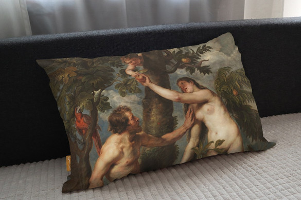 Poduszka Adam i Ewa Peter Paul Rubens