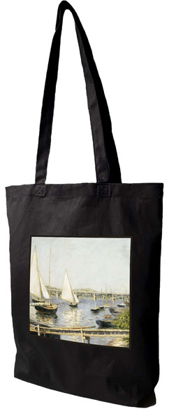 Torba z naszywką Żaglówki w Argenteuil Gustave Caillebotte