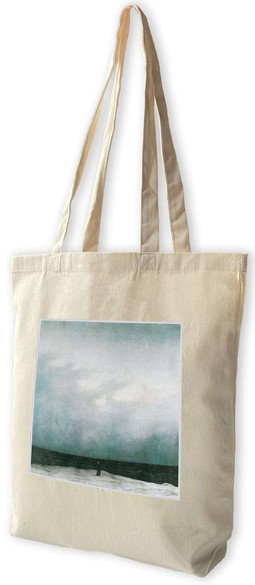 Torba z naszywką Mnich na brzegu morza Caspar David Friedrich