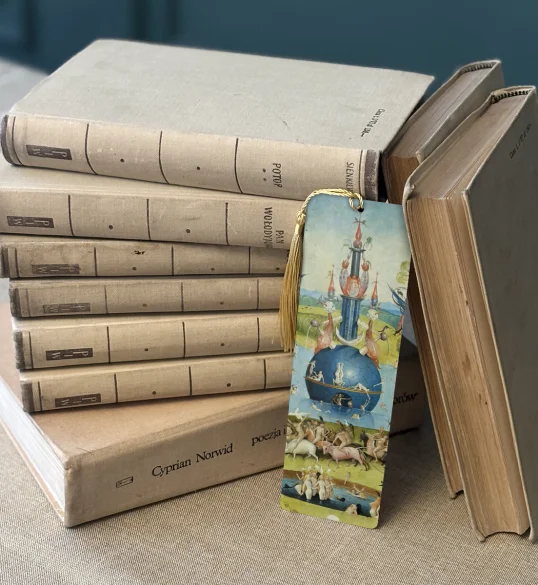 Zakładka do książki Ogród rozkoszy ziemskich Hieronim Bosch